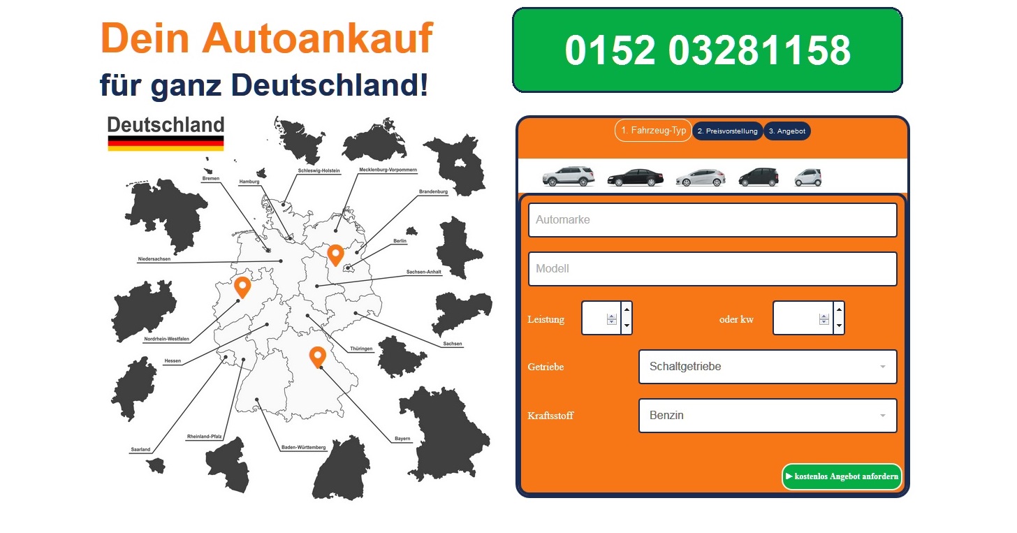 Jetzt auch in Gelsenkirchen – Ihr neuer und seriöser Partner für den Autoankauf